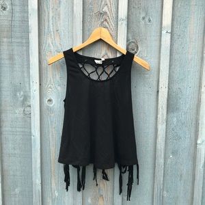 White Crow Black Tank